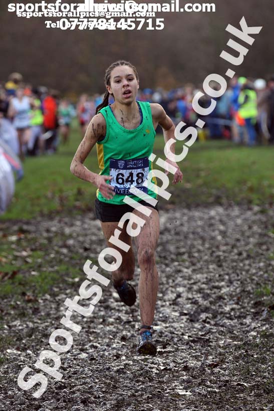 Womens under-17s and IAAF Junior Womens 2017 British Athletics Liverpool Cross Challenge, Sefton Park, Liverpool. Photo:  David T. Hewitson/Sports for All Pics